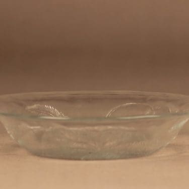 Nuutajärvi Pioni snapsilasi, syvä, suunnittelija Oiva Toikka, syvä