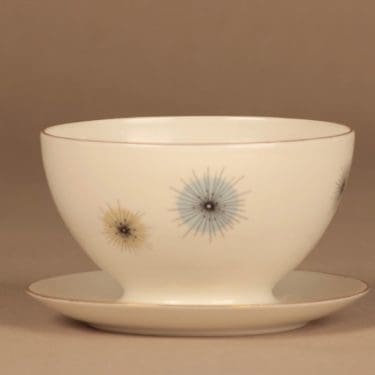 Arabia Jupiter kastikekulho, suunnittelija Raija Uosikkinen, serikuva