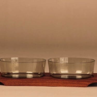 Nuutajärvi 1367 charcuterie tray, 2-part designer Saara Hopea