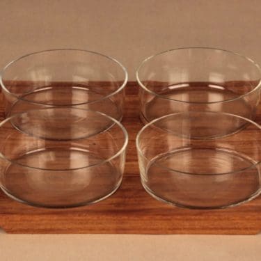 Nuutajärvi 1367 charcuterie tray, 4-part designer Saara Hopea