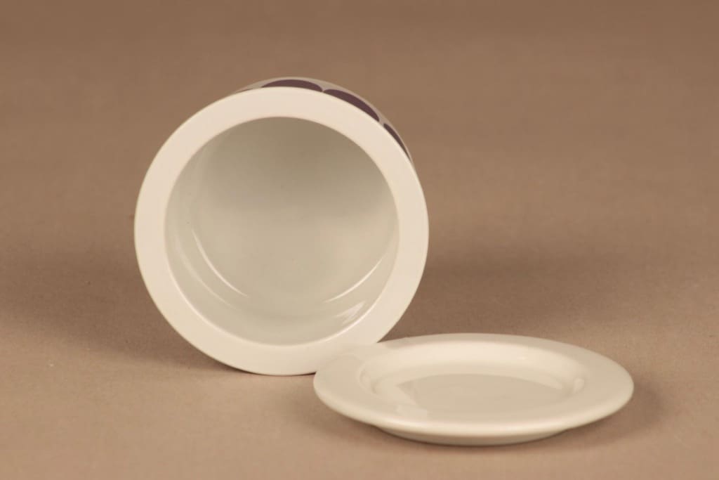 Arabia Pomona Luumu jar with lid designer Raija Uosikkinen 2