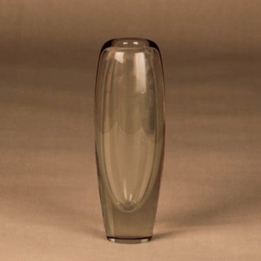 Nuutajärvi Usva taide-esine, signeerattu, suunnittelija Kaj Franck, signeerattu