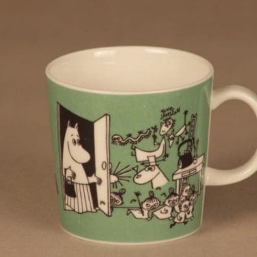 Arabia Muumi muumimuki, Piirustus, suunnittelija Tove Slotte-Elevant, Piirustus, muumi