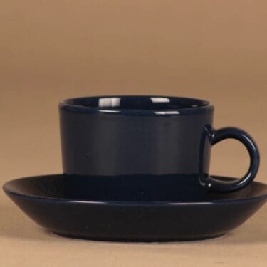 Arabia Teema teekuppi, sininen, suunnittelija Kaj Franck,