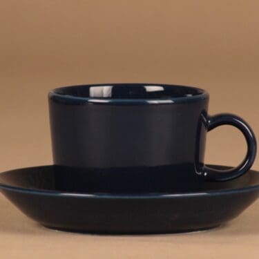 Iittala Teema kahvikuppi, sininen, suunnittelija Kaj Franck,