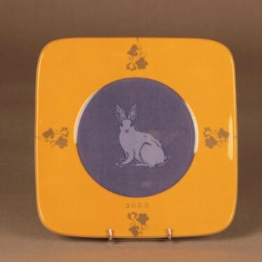 Arabia Flora&Fauna annual plate 2003 designer Eeva Sivula&Pekka Toivanen