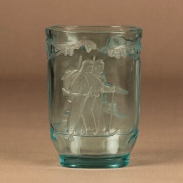 Riihimäen lasi Partiomalja, vihertävä, suunnittelija ,