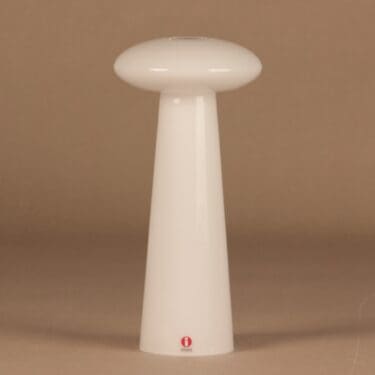 Iittala Atlas kynttilänjalka, valkoinen, suunnittelija Harri Koskinen,