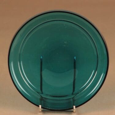 Riihimäen lasi Pomona lautanen, 17.5 cm, suunnittelija Helena Tynell, 17.5 cm