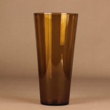 Iittala 3400 vase, yellow designer Kaj Franck