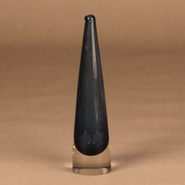 Nuutajärvi 3288 jääpuikko, sininen, kirkas, suunnittelija Timo Sarpaneva,