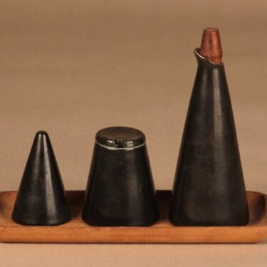 Arabia AH mausteikko, 3-osainen, suunnittelija Annikki Hovisaari, 3-osainen