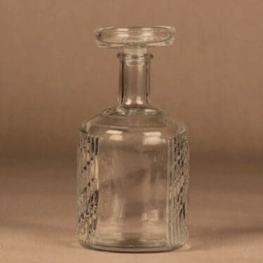 Riihimäen lasi Flindari karahvi, kirkas, suunnittelija Nanny Still,