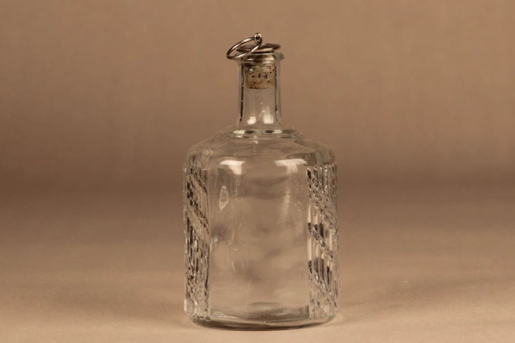 Riihimäen lasi Flindari karahvi, kirkas, suunnittelija Nanny Still, kuva 2