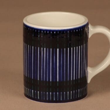 Arabia GO  haarikka, käsinmaalattu, suunnittelija Gunvor Olin-Grönqvist, käsinmaalattu, signeerattu