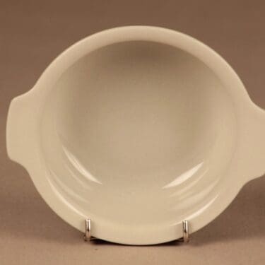 Arabia Taika kulho, korvallinen, suunnittelija Inkeri Seppälä, korvallinen, raitakoriste