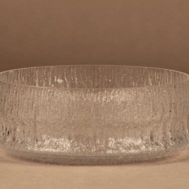 Iittala Paadar tarjoilukulho, kirkas, suunnittelija Tapio Wirkkala,