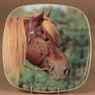 Arabia Suomen Hippos Vuosilautanen 1994, Ori Pette, suunnittelija , Ori Pette, hevosaihe, tilaustyö, numeroitu