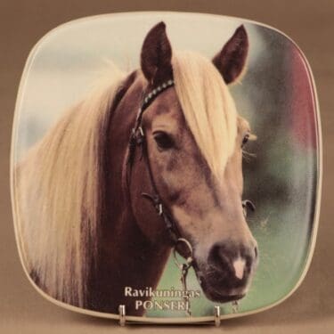 Arabia Suomen Hippos Vuosilautanen 1992, Ori Ponseri, suunnittelija , Ori Ponseri, hevosaihe, tilaustyö, numeroitu