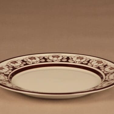 Arabia Katrilli lautanen, 26 cm, suunnittelija Esteri Tomula, 26 cm, kukka