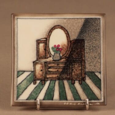 Arabia HLS seinätaulu Piironki suunnittelija Heljä Liukko-Sundström