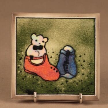 Arabia HLS seinätaulu Vauvalle suunnittelija Heljä Liukko-Sundström