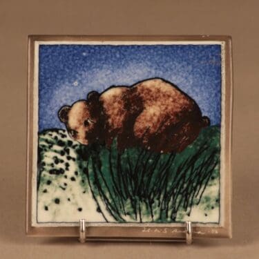 Arabia HLS seinätaulu Nalle suunnittelija Heljä Liukko-Sundström