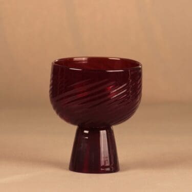 Nuutajärvi taidelasi, uniikki, suunnittelija Kerttu Nurminen, uniikki