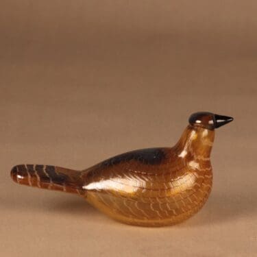 Nuutajärvi lintu , Karjalan kultakäkönen, suunnittelija Oiva Toikka, Karjalan kultakäkönen