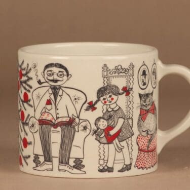 Arabia Christmas mug BIG 1966