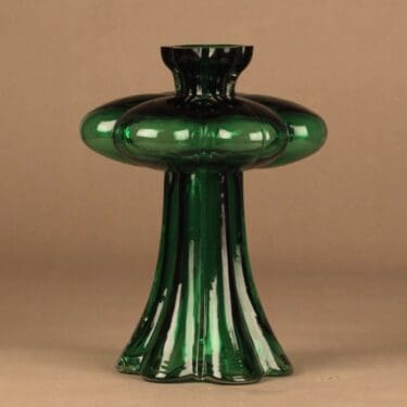 Riihimäen lasi Päivänkukka maljakko, suuri, suunnittelija Helena Tynell, suuri