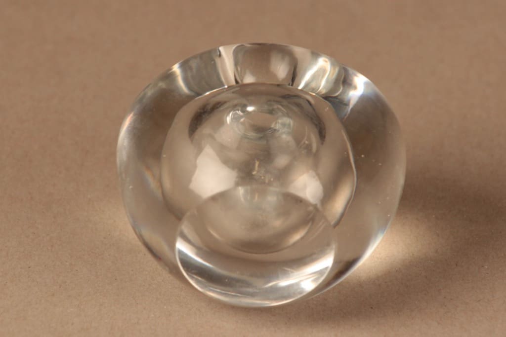 Iittala Sydän taide-esine, kirkas, suunnittelija Timo Sarpaneva, kuva 3