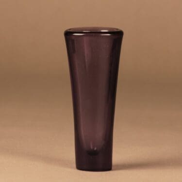 Iittala Löytö maljakko, lila, suunnittelija Erkki Vesanto,