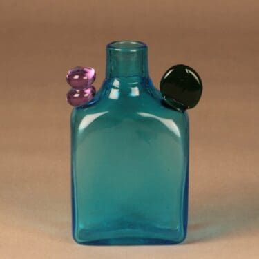 Nuutajärvi Pampula koristepullo, signeerattu, suunnittelija Oiva Toikka, signeerattu