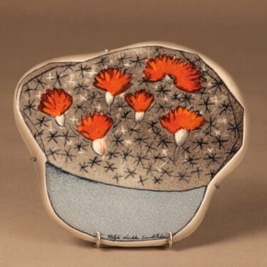 Arabia HLS seinätaulu, Kaktus, suunnittelija Heljä Liukko-Sundström, Kaktus