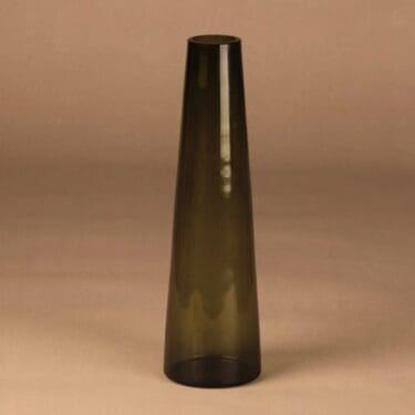 Nuutajärvi 1404 maljakko, vihreä, suunnittelija Saara Hopea,