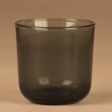 Nuutajärvi Prisma lasi, harmaa, suunnittelija Kaj Franck,