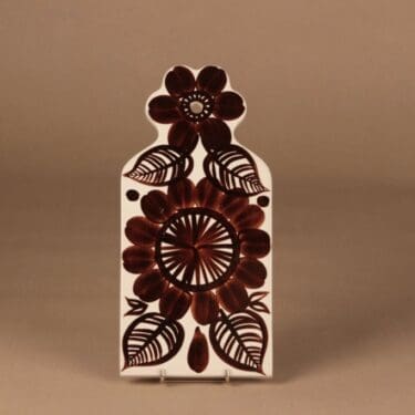 Arabia Köökki talouslevy, käsinmaalattu, suunnittelija Gunvor Olin-Grönqvist, käsinmaalattu, signeerattu