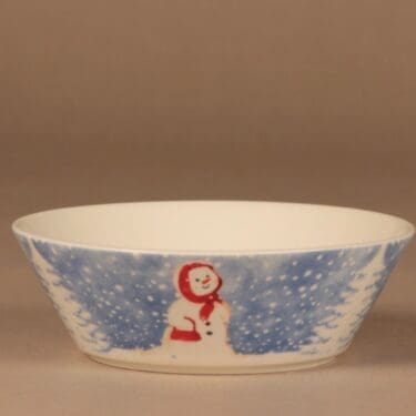 Arabia Lumiukko kulho, sesonkituote, suunnittelija Minna Immonen, sesonkituote