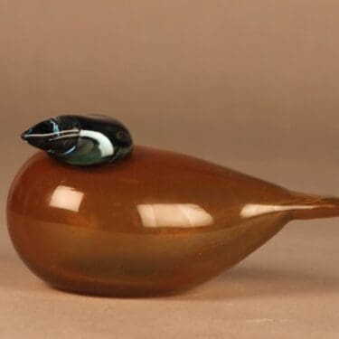 Nuutajärvi lintu , Kelokuukkeli, suunnittelija Oiva Toikka, Kelokuukkeli, signeerattu