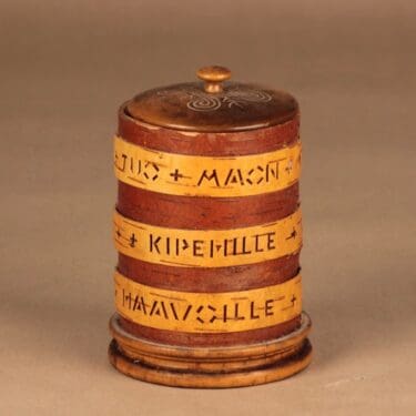 Kalevala Koru purkki, kannellinen, suunnittelija , kannellinen