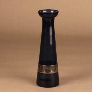 Nuutajärvi maljakko, tummansininen, suunnittelija ,