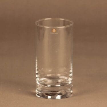 Iittala Full Moon olutlasi, kirkas, suunnittelija Oiva Toikka,