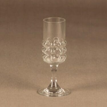 Riihimäen lasi Grappo liköörilasi, 5 cl, suunnittelija Nanny Still, 5 cl