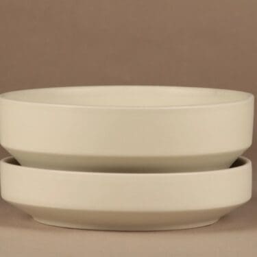 Arabia SN 1 flower pot, white designer Richard Lindh