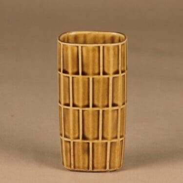 Arabia 383/1 maljakko, beige, suunnittelija , abstrakti