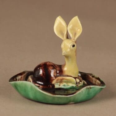 Kupittaan savi figuuri, Bambi, suunnittelija , Bambi, signeerattu