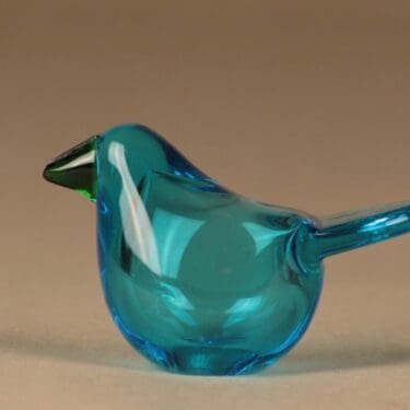 Nuutajärvi lintu , Sieppo, suunnittelija Oiva Toikka, Sieppo, signeerattu