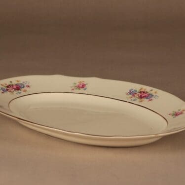 Arabia Kesäkukka tarjoiluvati, monivärinen, suunnittelija Richter Reinhard, kukka