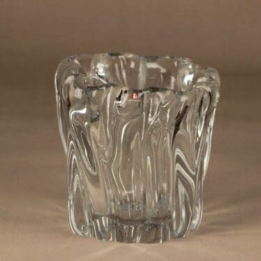 Iittala Kalvolan kanto taide-esine, signeerattu, suunnittelija Tapio Wirkkala, signeerattu, massiivinen